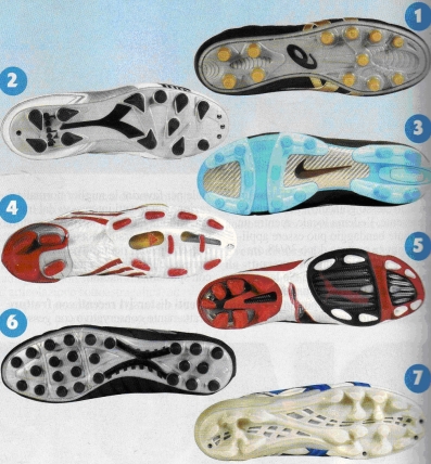 scarpe calcio tacchetti plastica