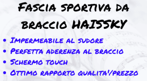Fascia sportiva da braccio haissky