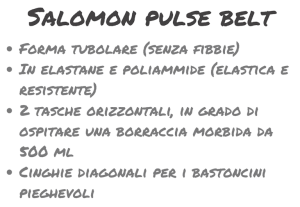 recensione salomon cintura da corsa