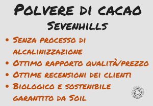 recensione polvere di cacao sevenhills