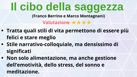 Recensione il cibo della saggezza di Franco Berrino e Marco Montagnani