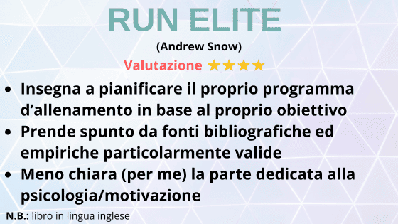 Recensione libro Run Elitè di Andrew Snow