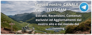 Banner iscrizione canale Telegram Mister Manager per notizie e contenuti sul running
